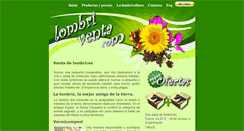 Desktop Screenshot of lombriventa.com